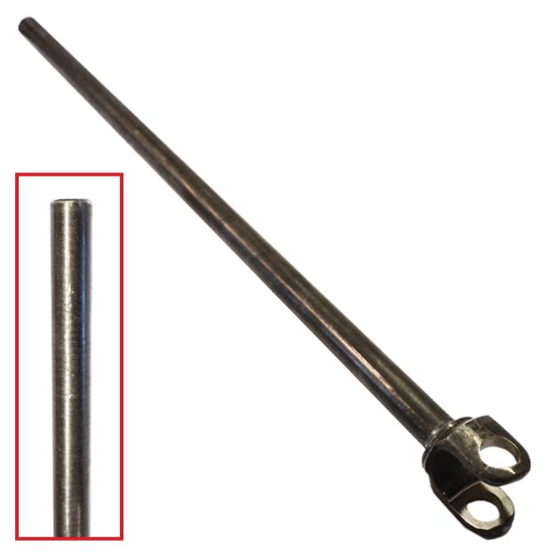 Picture of Dana 60 Axle Shaft 39 Inch Blank 5-806X U-Joint Front Inner Axle Not Spline d Nitro Gear and Axle