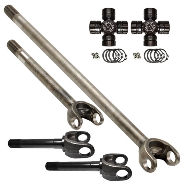 Picture of Dana 60 Front Axle Kit 88-98 Ford 35 Spline Excalibur 5-806X 4340 Chromoly Steel Nitro Gear and Axle