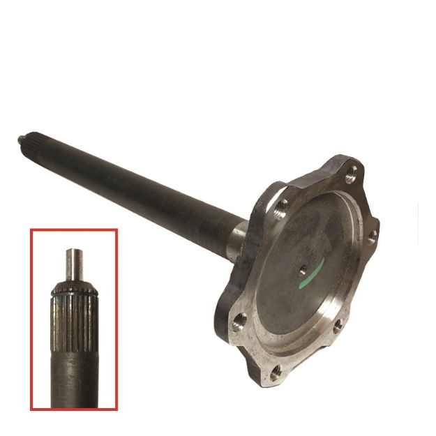 Picture of GM 8.25 Inch Axle Shaft IFS 07+ 28 Spline 14-3/8 Inch 6 Bolt RH Front Stub Axle Nitro Gear and Axle