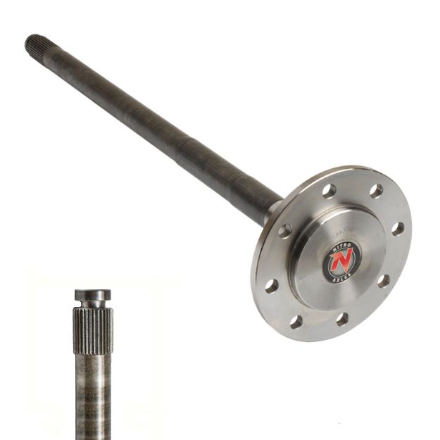 Picture of GM 9.5 Inch Axle Shaft Semi Float H2 33 Spline 34.6 Inch 8 Lug Rear Nitro Gear and Axle