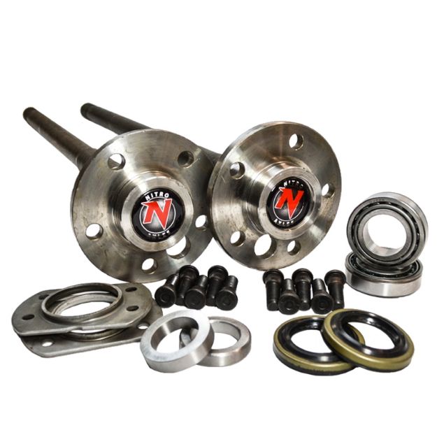 Picture of Ford 9 Inch Rear Axle Upgrade Kit 76-77 Bronco 31 Spline 5 Lug Nitro Gear and Axle