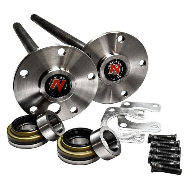 Picture of Ford 9 Inch Rear Axle Kit 66-75 Bronco 5 Lug Nitro Gear and Axle