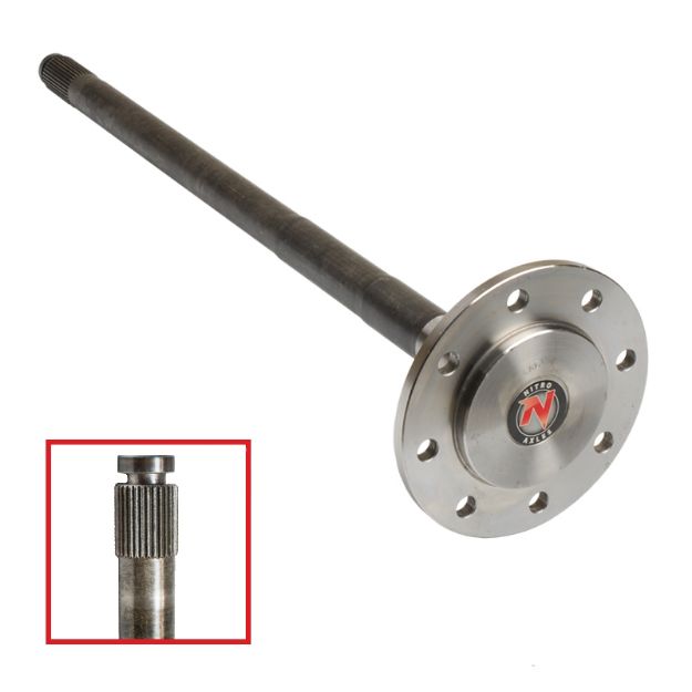 Picture of Dana 60 Axle Shaft Semi Float 86-95 Ford E-250 35 Spline Rear Nitro Gear and Axle