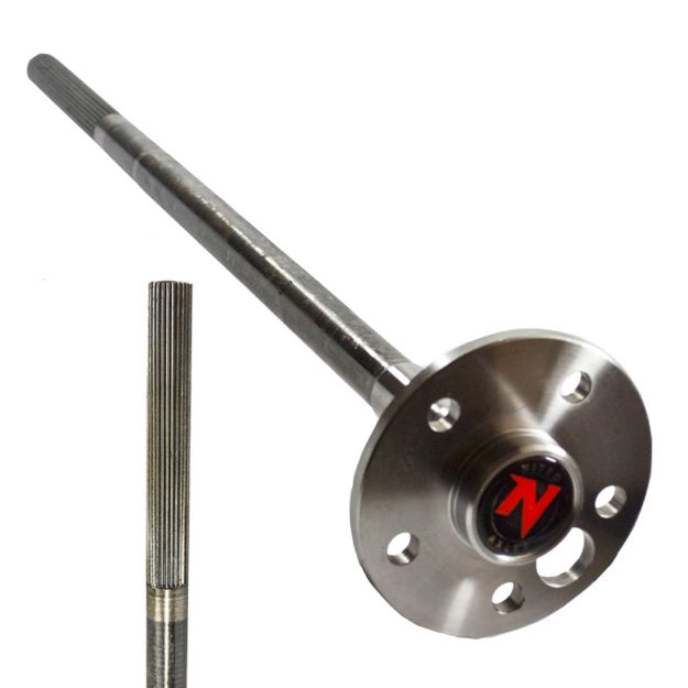 Picture of Ford 8 & 9 Inch, 28 Spline, 25.5-32.87 Inch Cut-to-Length, 5 Lug, Nitro Rear Axle Shaft