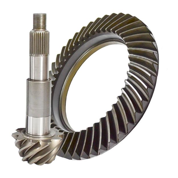 Picture of 10 Inch Shot Peened Gears, 5.13 Reverse High Pinion, Nitro Ring and Pinion for Dana Super 64