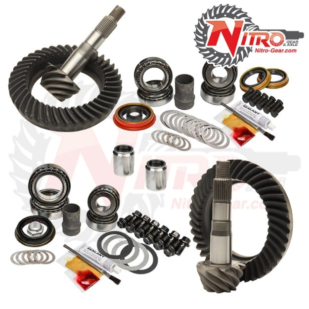 Picture of 10-Newer Toyota FJ Cruiser 4Runner Prado 150 E-Lock 4.56 Ratio Gear Package Kit Nitro Gear and Axle