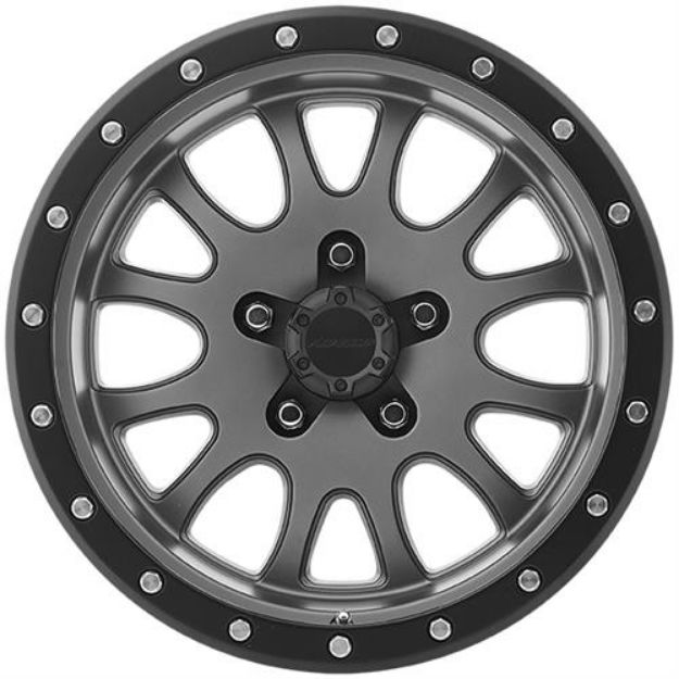 Picture of Series 2644 Syndrome 17x9 with 5 on 5 Bolt Pattern Matte Graphite Pro Comp Alloy Wheels