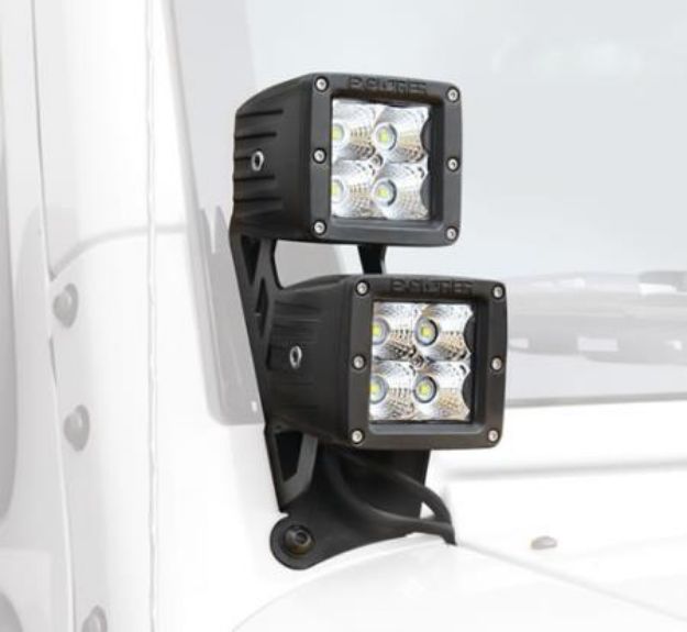Picture of Dual LED Sport Light Kit 07 - Pres Wrangler JK Pro Comp Suspension
