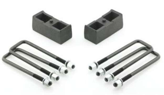 Picture of 3 Inch Rear Lift Block with U-Bolt Kit 99-13 GM 1500 2/4WD Pro Comp Suspension