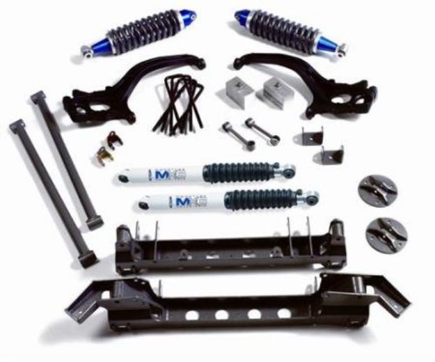 Picture of 6 Inch Lift Kit with Front MX2.75 Coilovers and Pro Runner Shocks 04-12 Nissan Titan Pro Comp Suspension