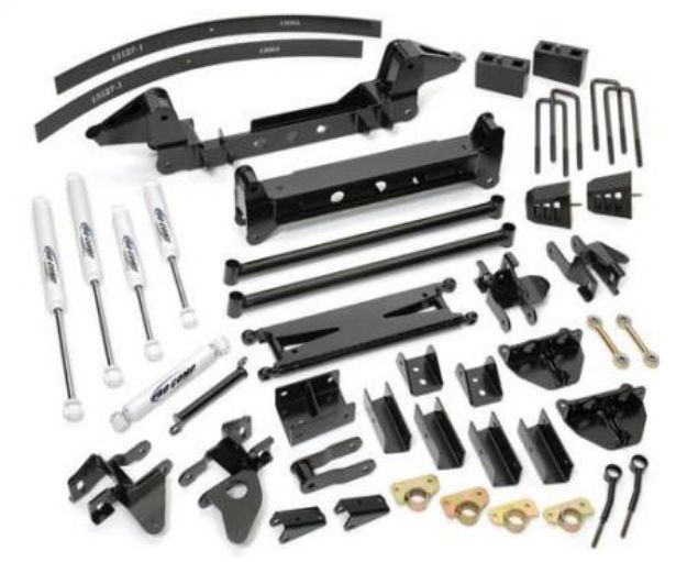 Picture of 6 Inch Crossmember/Bracket Lift Kit  with Pro Runner Shocks 99-10 GM 1500HD, 2500 and 2500HD Pro Comp Suspension