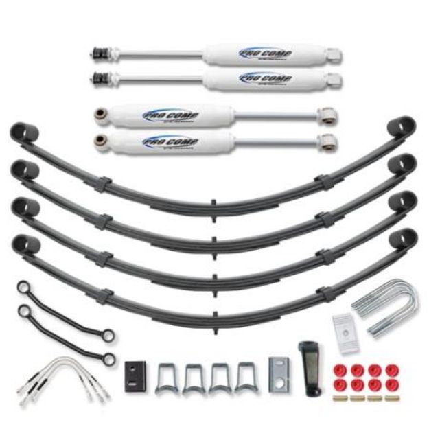 Picture of 4 Inch Lift Kit with ES3000 Shocks 87-95 Jeep YJ Wrangler Pro Comp Suspension