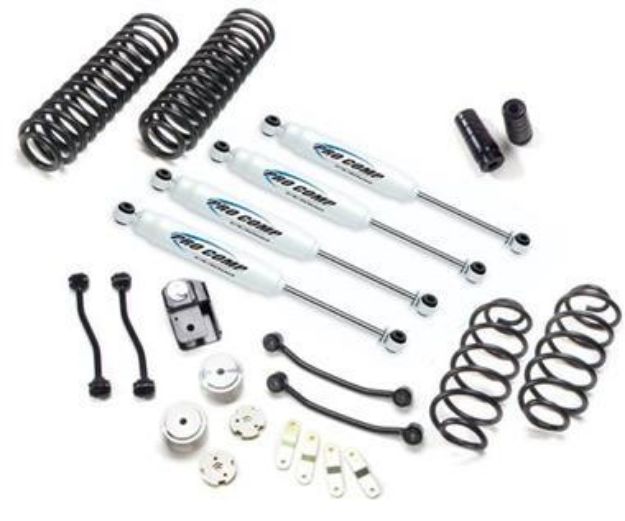 Picture of 4 Inch Stage I Lift Kit with ES9000 Shocks 07-14 JK Wrangler Non-Rubicon 4WD 07-14 JK Wrangler, Rubicon and Unlimited Pro Comp Suspension