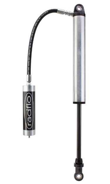 Picture of Off Road 3.0 Inch Smooth Body 10 Inch Travel W/ 1 Inch Shaft Remote Reservoir Radflo Suspension