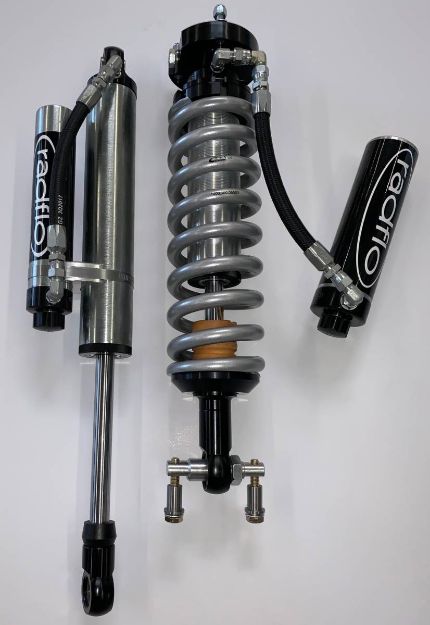 Picture of OE Replacement 2.5 Inch Front Coil-Over Kit 12 and Up Colorado 3 Inch Lift W/Remote Reservoir and Compression Adjusters Radflo