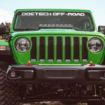 Picture of 18-Pres Jeep Wrangler JL Adapt Hood Mount Fits 20 Inch Adapt Series RIGID Industries