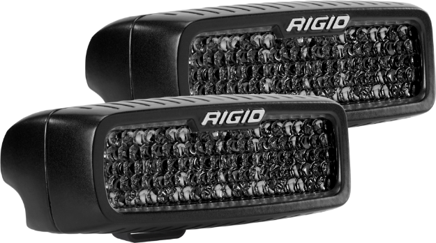Picture of Spot Diffused Midnight Surface Mount Pair SR-Q Pro RIGID Industries
