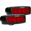 Picture of Diffused Rear Facing High/Low Surface Mount Red Pair SR-Q Pro RIGID Industries