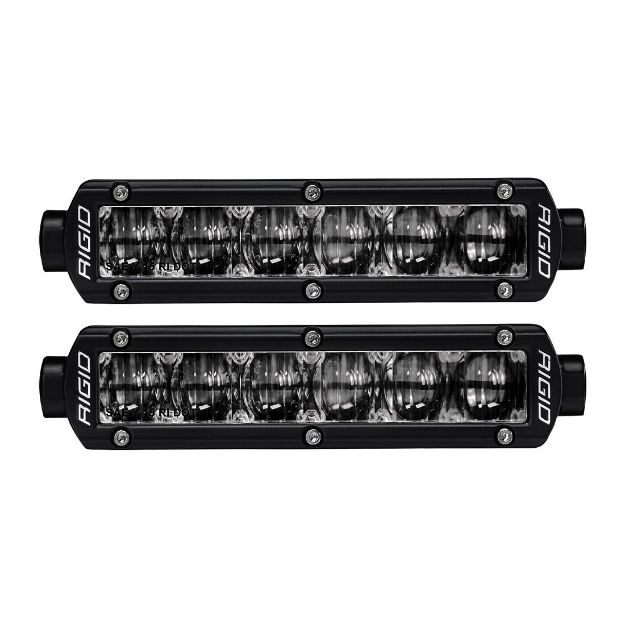 Picture of SAE 6 Inch Fog Light Pair SR-Series Pro RIGID Industries