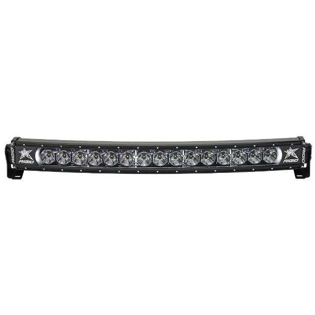 Picture of 30 Inch LED Light Bar Single Row Curved White Backlight Radiance Plus RIGID Industries