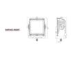 Picture of Flood Diffused White Housing Q-Series Pro RIGID Industries