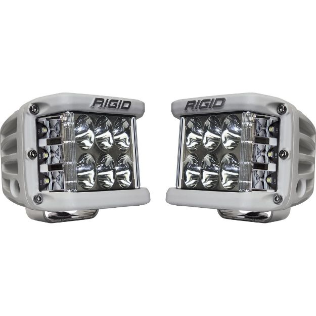 Picture of Driving Surface Mount White Housing Pair D-SS Pro RIGID Industries