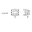 Picture of Spot Surface Mount White Housing Pair D-SS Pro RIGID Industries