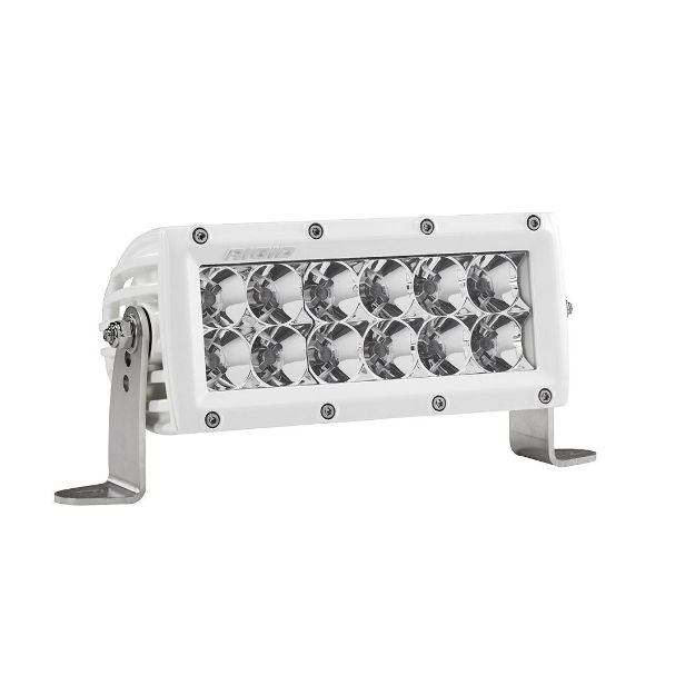 Picture of 6 Inch Flood Light White Housing E-Series Pro RIGID Industries