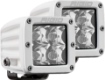 Picture of Hybrid Spot Surface Mount White Housing Pair D-Series Pro RIGID Industries