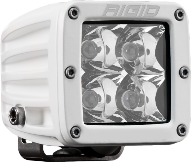 Picture of Hybrid Spot Surface Mount White Housing D-Series Pro RIGID Industries