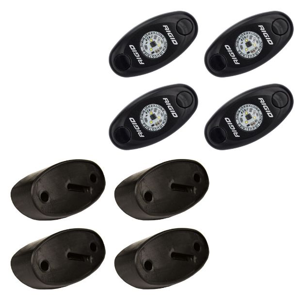 Picture of Rock Light Kit Cool White Set of 4 Lights A-Series RIGID Industries