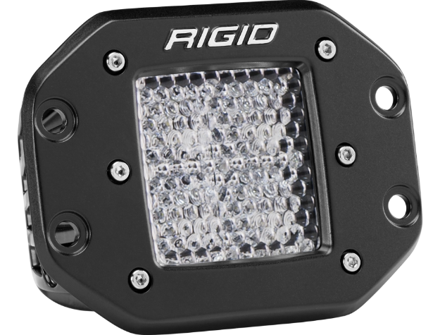 Picture of Diffused Flush Mount Black D-Series Pro RIGID Industries
