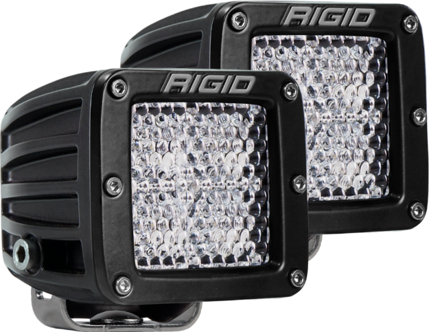 Picture of Diffused Surface Mount Black Pair D-Series Pro RIGID Industries