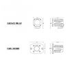 Picture of Ignite Diffused Surface Mount White Housing Ignite RIGID Industries