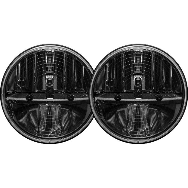 Picture of 7 Inch Round Headlight Heated Non Jk Pair RIGID Industries