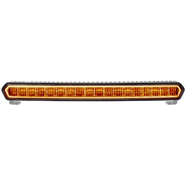 Picture of 20 Inch LED Light Bar Black W/Amber Halo Off Road SR-L Series Rigid Industries
