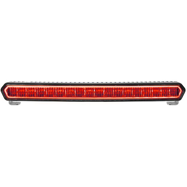 Picture of 20 Inch LED Light Bar Black W/Red Halo Off Road SR-L Series Rigid Industries