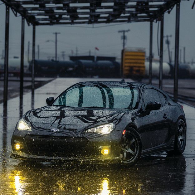 Picture of Subaru Fog Kit For 12-16 Subaru BRZ 15-18 Subaru WRX STI With 1 Set 360-Series 4.0 Inch SAE Lights RIGID Industries