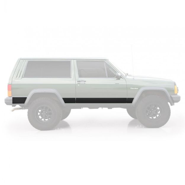 Picture of XRC Body Cladding 84-01 Cherokee XJ Black Textured Smittybilt