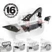 Picture of XRC M.O.D. Option Crawler Bumper End Plate 07-18 Wrangler JK Black Textured Smittybilt