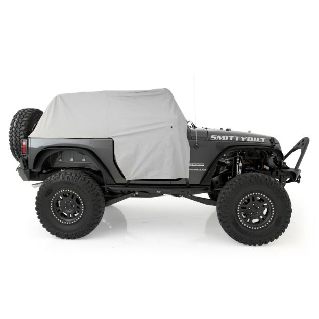 Picture of Cab Cover W/Door Flap 07-Present Wrangler JK Grey Smittybilt