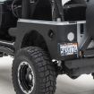 Picture of XRC Rear Corner Guards 97-06 Wrangler TJ and Rubicon Black Textured Smittybilt