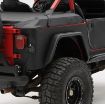 Picture of XRC Rear Corner Guards 87-95 Wrangler YJ Black Textured Smittybilt