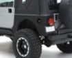 Picture of XRC Rear Corner Guards 76-86 CJ7 Black Textured Smittybilt