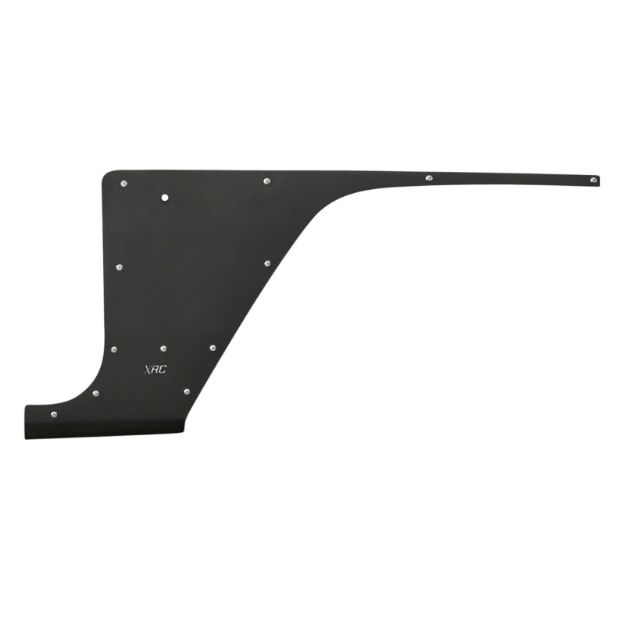 Picture of XRC Flat Armor Skins Front 07-Pres Wrangler JK Black Textured Smittybilt