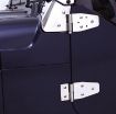 Picture of Door Hinges 76-93 Wrangler YJ/CJ Stainless Steel Set Of 4 For Full Steel Doors Smittybilt