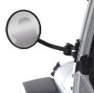 Picture of Trail Mirrors Round 97-2018 Wrangler JK/TJ Black Smittybilt