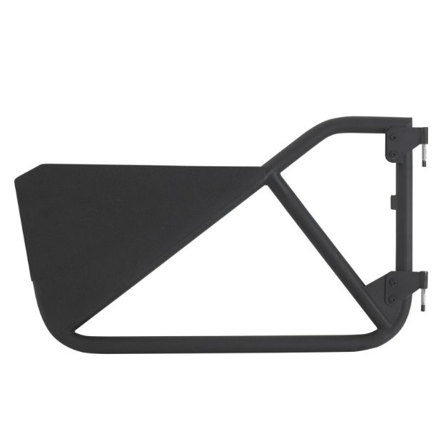 Picture of SRC Tubular Doors Rear 97-06 Wrangler TL/LJ Black Textured SmittyBilt