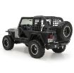 Picture of SRC Tubular Doors Rear 97-06 Wrangler TL/LJ Black Textured SmittyBilt