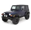 Picture of Fender Flares 97-06 Wrangler TJ/LJ 6 Inch Wide ABS Plastic Textured Black Smittybilt